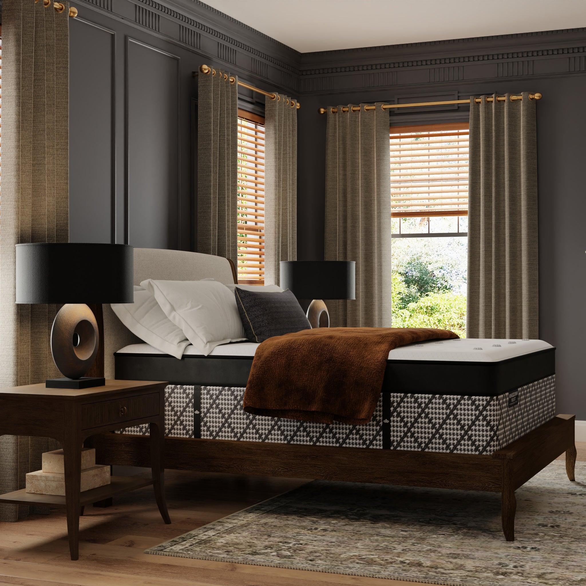 Select® Syrah Plush Euro Pillowtop Hybrid Mattress