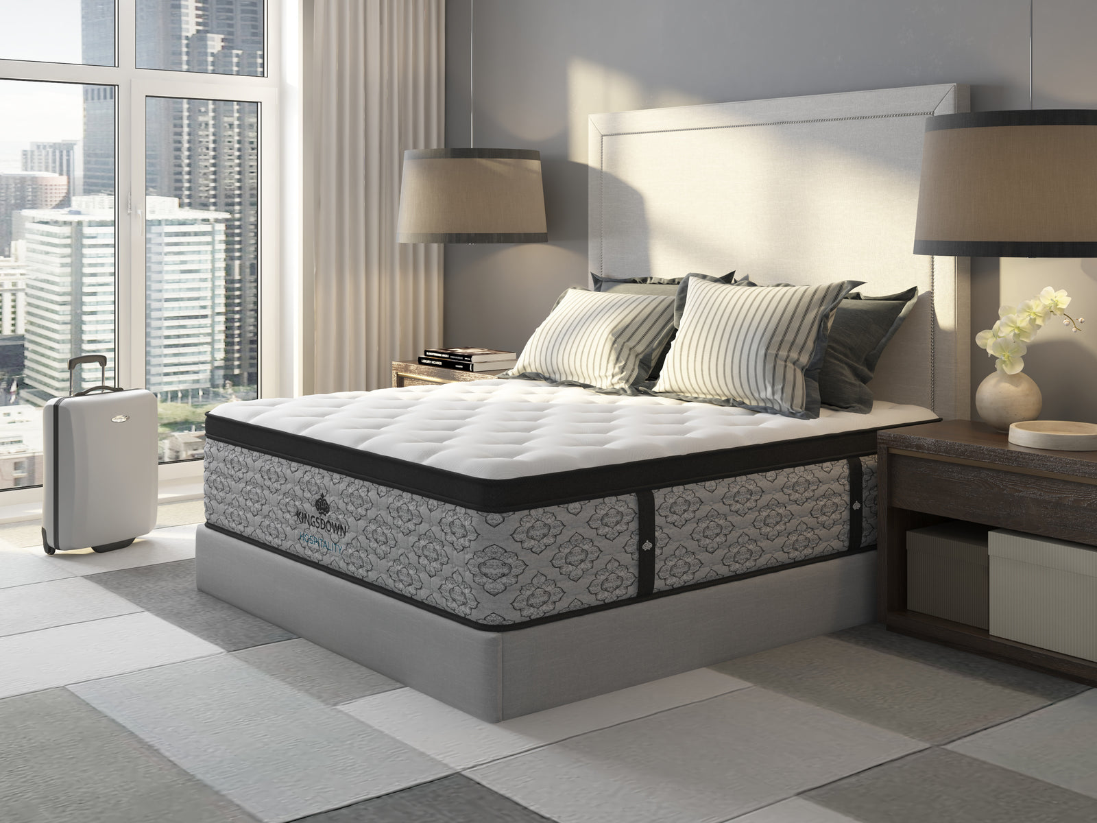 Haddington Cushion Firm Euro Pillowtop Mattress