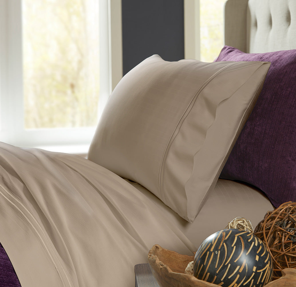 Kingsdown — Client Img Sheets Elements Bamboo SheetSet Sand 1