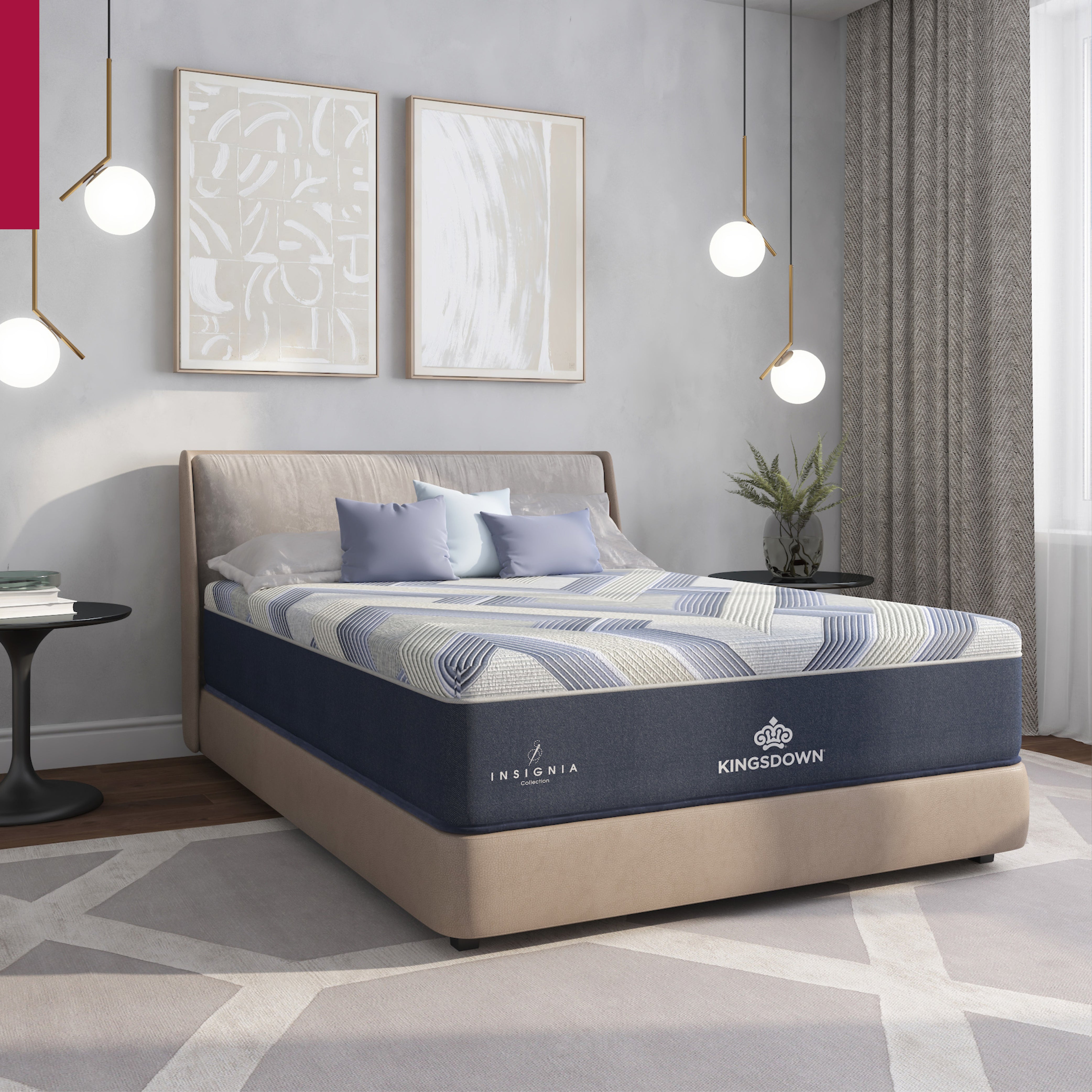 Insignia® Cool Rise Firm Smooth Top Hybrid Mattress - Kingsdown