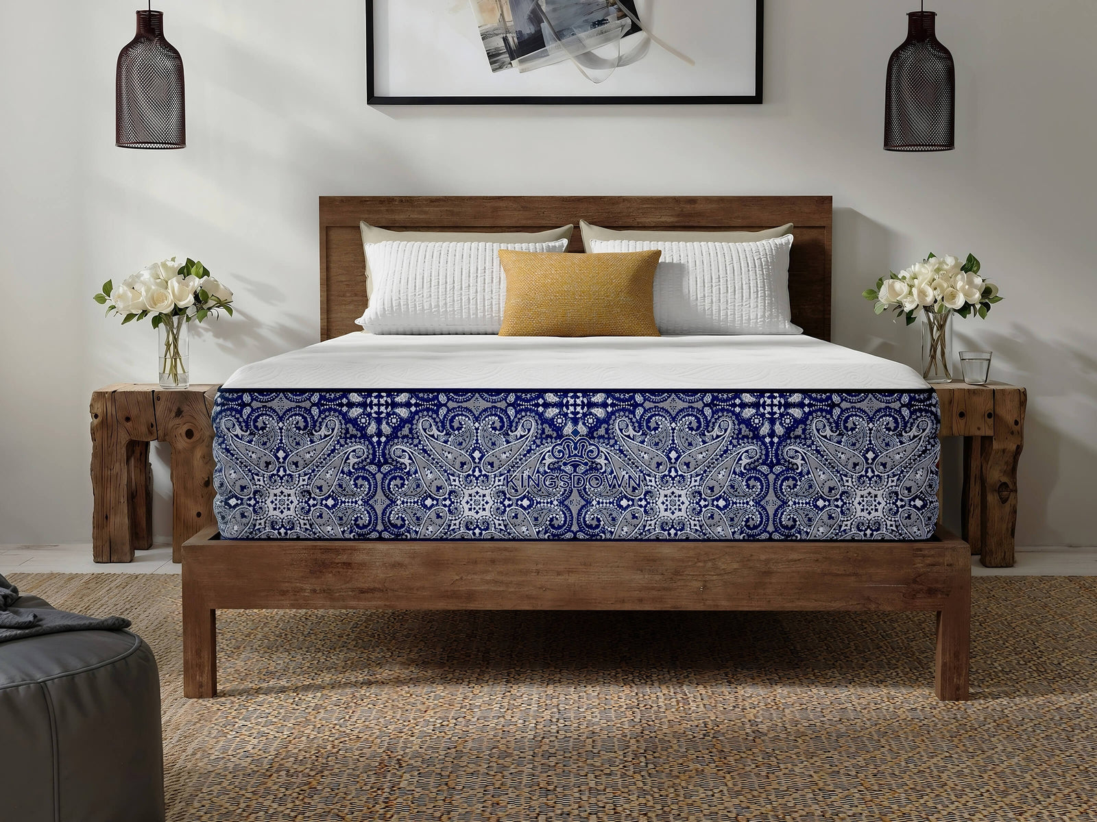 Passions Covewood 14" Cushion Firm Tight Top Hybrid Mattress