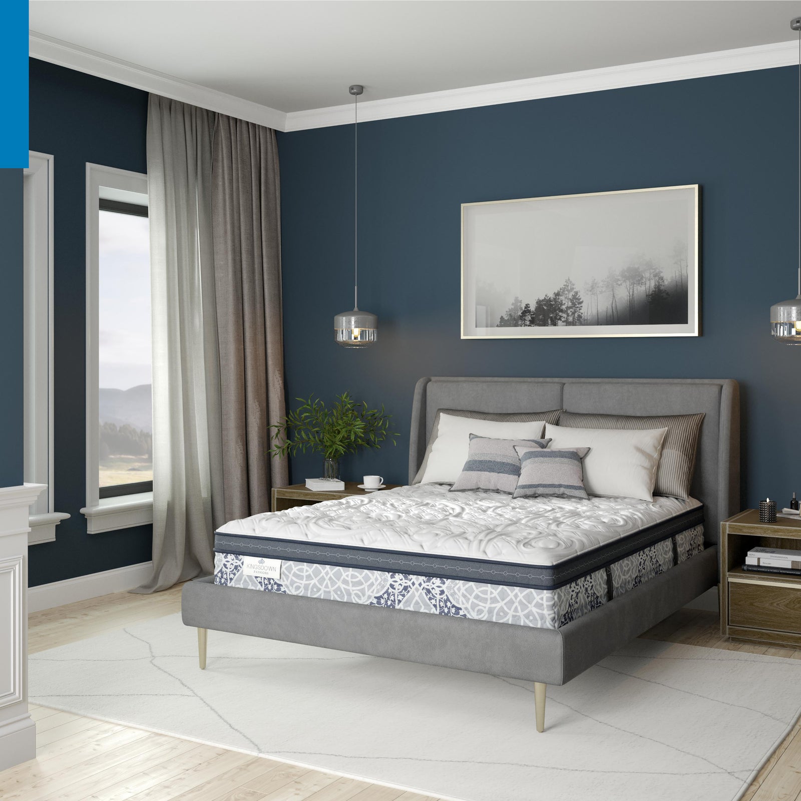Kingsdown courtenay plush hybrid mattress hotsell