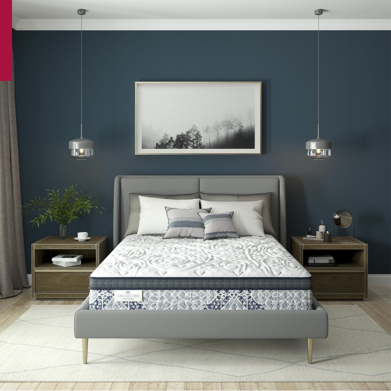 Passions Engleson Firm Hybrid Euro Pillowtop Mattress