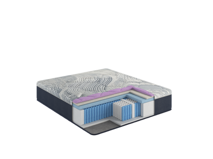 Kingsdown mattress construction cutaway