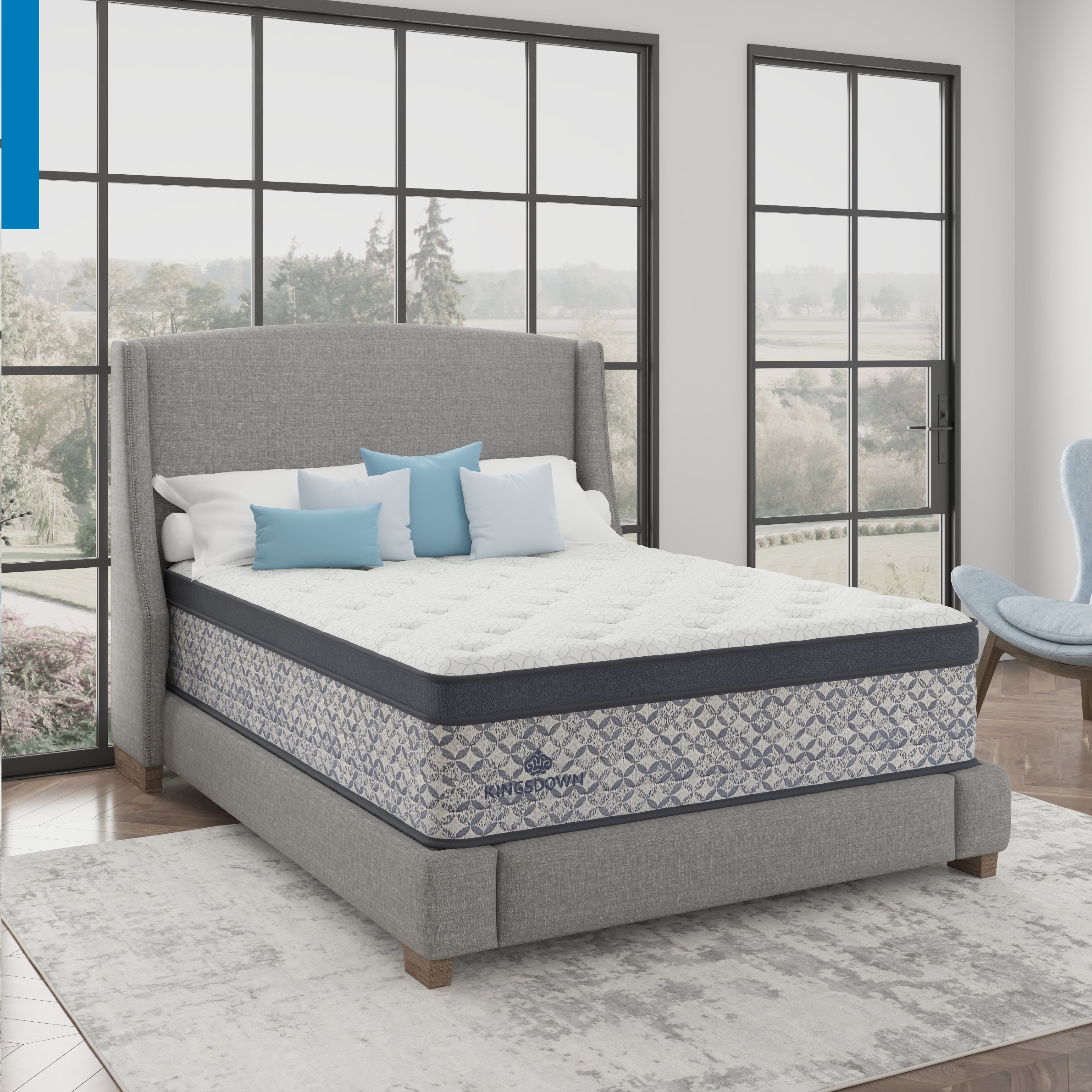 Prime Summitview Cushion Firm Euro Pillowtop Mattress Kingsdown Mattress