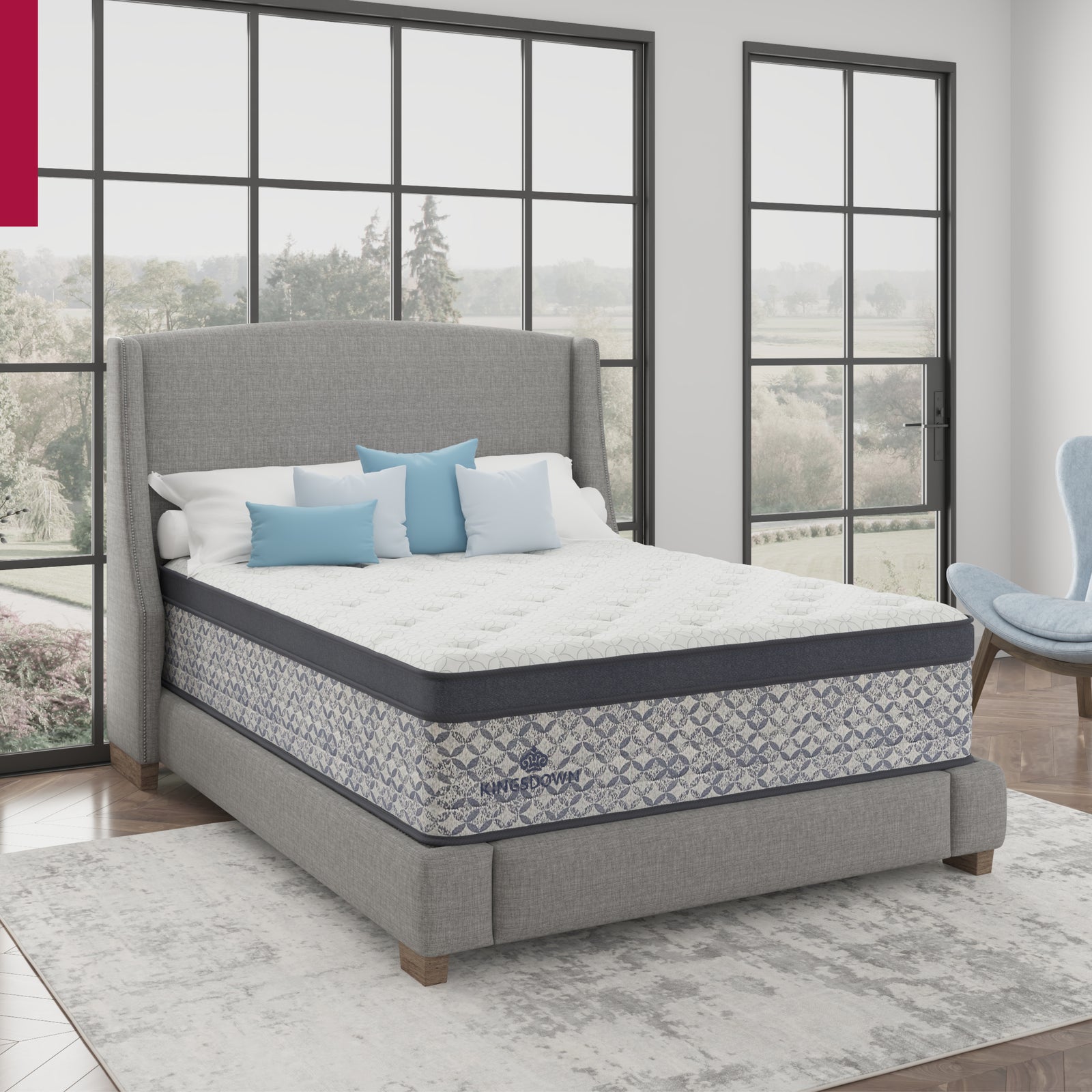 Prime Summitview Firm Euro Pillowtop Mattress