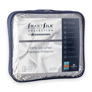 SmartSilk Collection for Kingsdown - 100% Silk Lined Mattress Protector